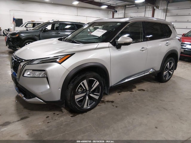 2022 Nissan Rogue Platinum Intelligent Awd მანქანა იყიდება აუქციონზე, vin: JN8BT3DD6NW270776, აუქციონის ნომერი: 45895785