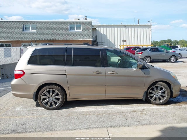 2007 Honda Odyssey Touring მანქანა იყიდება აუქციონზე, vin: 5FNRL38827B016125, აუქციონის ნომერი: 45895806