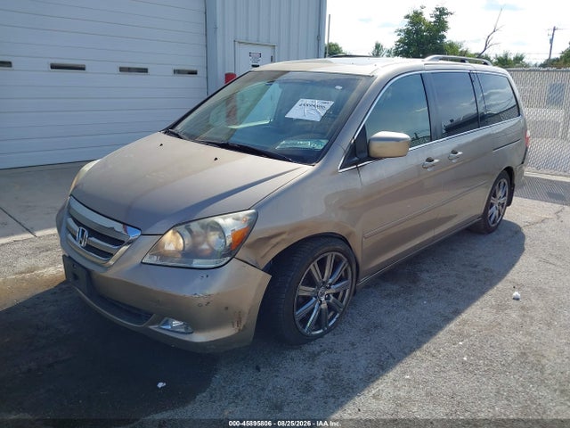 2007 Honda Odyssey Touring მანქანა იყიდება აუქციონზე, vin: 5FNRL38827B016125, აუქციონის ნომერი: 45895806