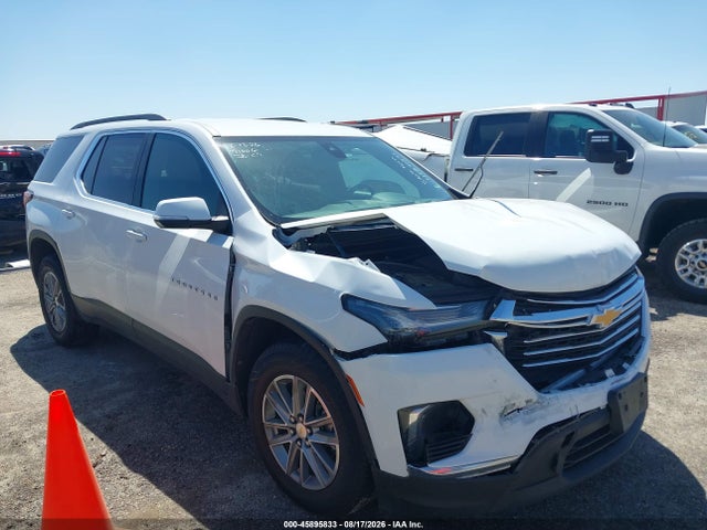 2022 Chevrolet Traverse Awd Lt Leather მანქანა იყიდება აუქციონზე, vin: 1GNEVHKW2NJ115117, აუქციონის ნომერი: 45895833