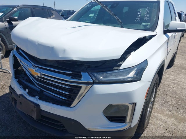2022 Chevrolet Traverse Awd Lt Leather მანქანა იყიდება აუქციონზე, vin: 1GNEVHKW2NJ115117, აუქციონის ნომერი: 45895833