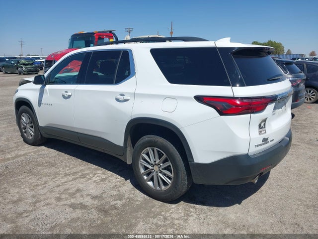 2022 Chevrolet Traverse Awd Lt Leather მანქანა იყიდება აუქციონზე, vin: 1GNEVHKW2NJ115117, აუქციონის ნომერი: 45895833