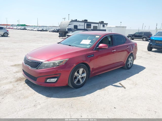 2014 Kia Optima Lx მანქანა იყიდება აუქციონზე, vin: 5XXGM4A73EG297809, აუქციონის ნომერი: 45895854