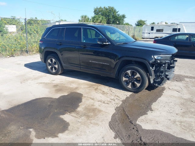 2024 Jeep Grand Cherokee 4xe მანქანა იყიდება აუქციონზე, vin: 1C4RJYB64RC124823, აუქციონის ნომერი: 45895912