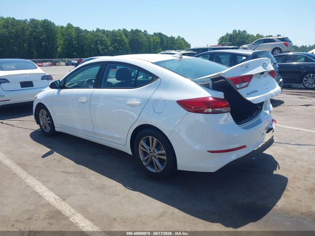2018 Hyundai Elantra Sel მანქანა იყიდება აუქციონზე, vin: 5NPD84LFXJH367798, აუქციონის ნომერი: 45895970