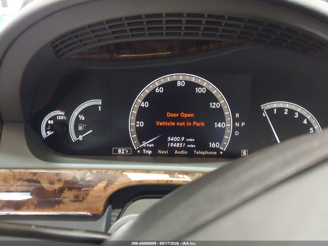 Продаж на аукціоні авто 2007 Mercedes-benz S 550 4matic, vin: WDDNG86X77A105794, номер лоту: 45895989