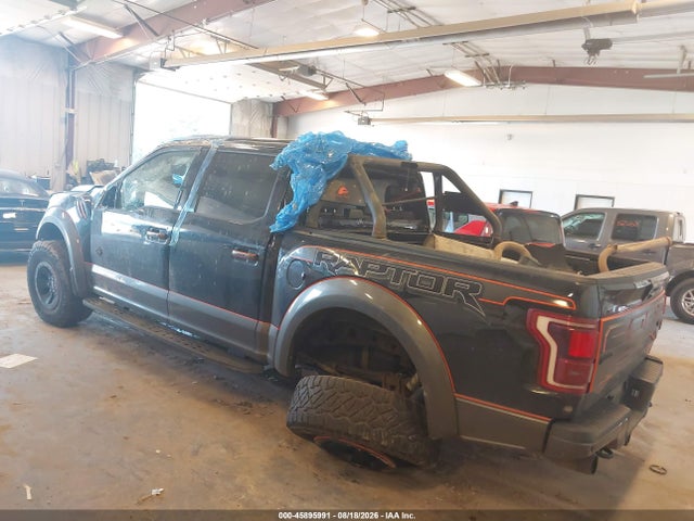 2018 Ford F-150 Raptor მანქანა იყიდება აუქციონზე, vin: 1FTFW1RG9JFD95454, აუქციონის ნომერი: 45895991