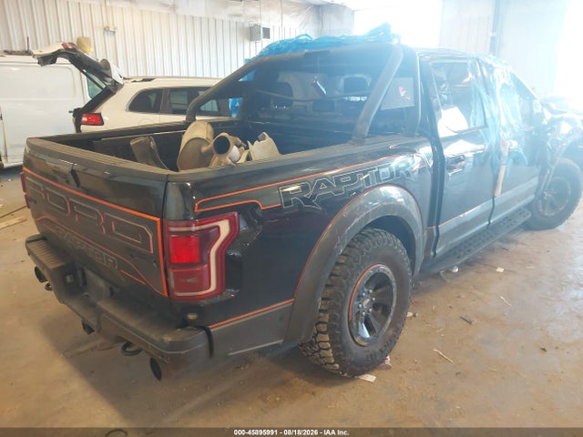2018 Ford F-150 Raptor მანქანა იყიდება აუქციონზე, vin: 1FTFW1RG9JFD95454, აუქციონის ნომერი: 45895991