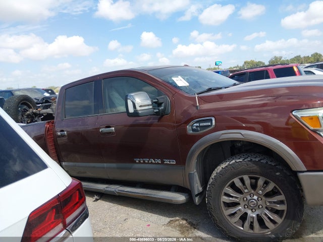 Продаж на аукціоні авто 2016 Nissan Titan Xd Platinum Reserve Diesel, vin: 1N6BA1F25GN507829, номер лоту: 45896033
