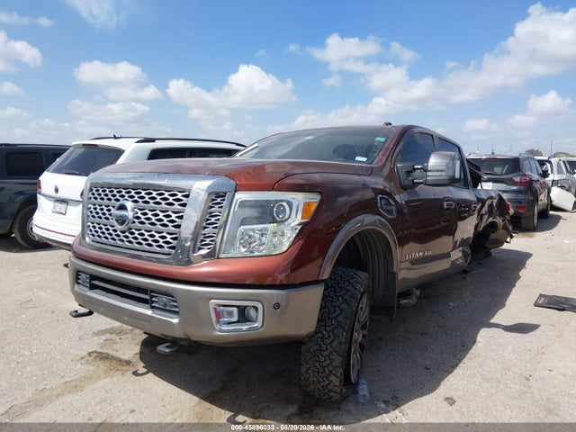 Продаж на аукціоні авто 2016 Nissan Titan Xd Platinum Reserve Diesel, vin: 1N6BA1F25GN507829, номер лоту: 45896033