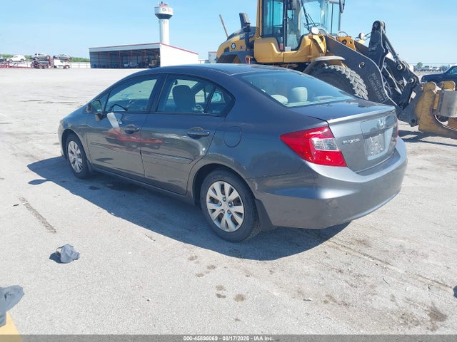 Продажа на аукционе авто 2012 Honda Civic Lx, vin: 19XFB2F50CE006198, номер лота: 45896069