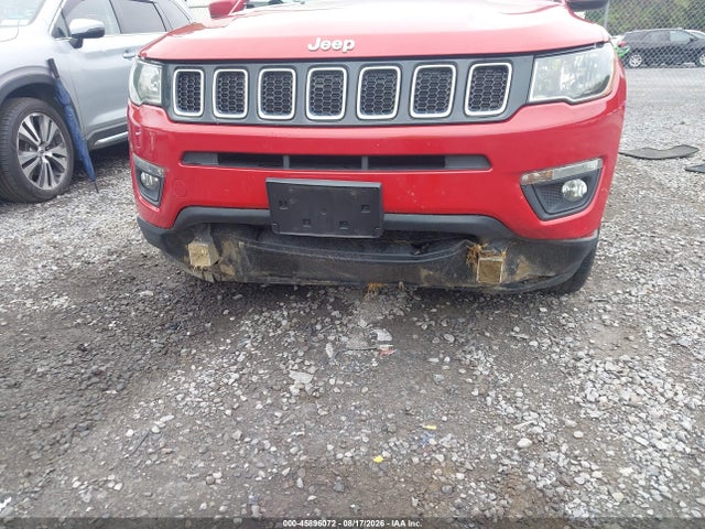 45896072 :رقم المزاد ، 3C4NJDBB6JT150143 vin ، 2018 Jeep Compass Latitude 4x4 مزاد بيع
