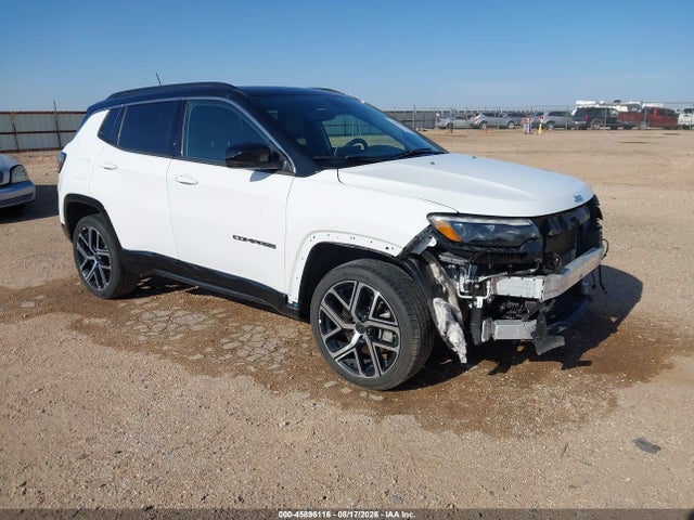 45896116 :رقم المزاد ، 3C4NJDCNXST614478 vin ، 2025 Jeep Compass Limited 4x4 مزاد بيع