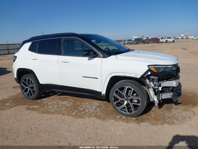 45896116 :رقم المزاد ، 3C4NJDCNXST614478 vin ، 2025 Jeep Compass Limited 4x4 مزاد بيع