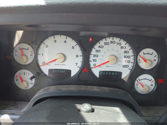 Продаж на аукціоні авто 2003 Dodge Ram 1500 Slt/laramie/st, vin: 1D7HU18N53J587524, номер лоту: 45896123