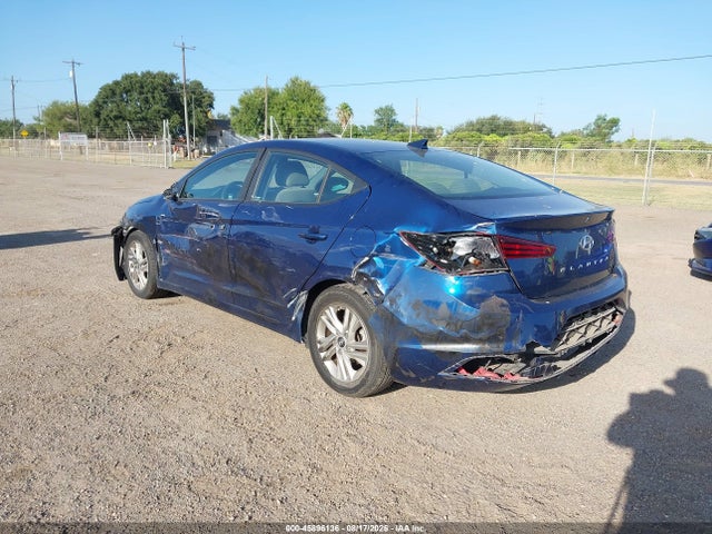 Aukcja sprzedaży 2019 Hyundai Elantra Sel, vin: 5NPD84LF9KH420976, numer aukcji: 45896136