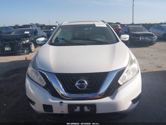 2016 Nissan Murano Platinum მანქანა იყიდება აუქციონზე, vin: 5N1AZ2MGXGN157606, აუქციონის ნომერი: 45896245