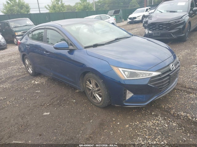 45896247 :رقم المزاد ، 5NPD84LF6KH434012 vin ، 2019 Hyundai Elantra Sel مزاد بيع