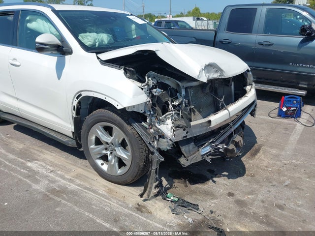 2018 Toyota Highlander Limited მანქანა იყიდება აუქციონზე, vin: 5TDYZRFH3JS250213, აუქციონის ნომერი: 45896257