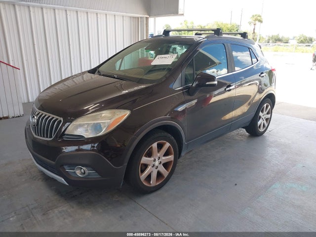 2014 Buick Encore Premium მანქანა იყიდება აუქციონზე, vin: KL4CJDSB8EB658025, აუქციონის ნომერი: 45896273