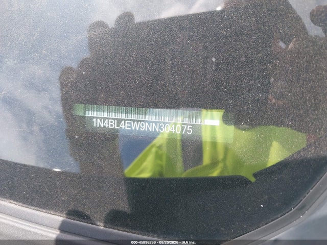 Продаж на аукціоні авто 2022 Nissan Altima Sl Intelligent Awd, vin: 1N4BL4EW9NN304075, номер лоту: 45896299