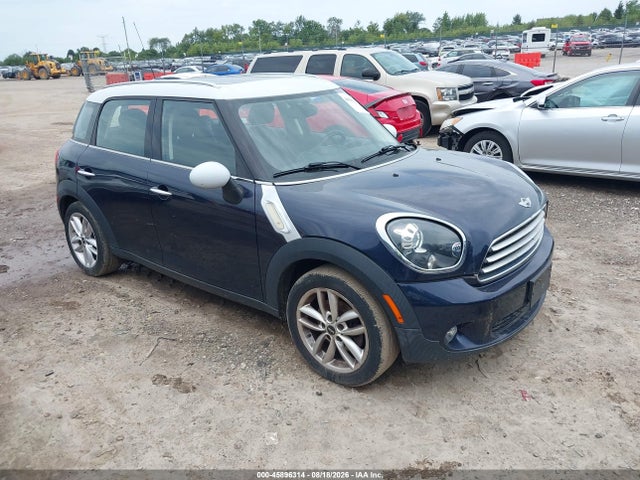 Продажа на аукционе авто 2012 Mini Cooper Countryman, vin: WMWZB3C51CWM04319, номер лота: 45896314