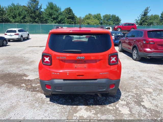 Aukcja sprzedaży 2018 Jeep Renegade Sport 4x4, vin: ZACCJBAB8JPJ50940, numer aukcji: 45896319