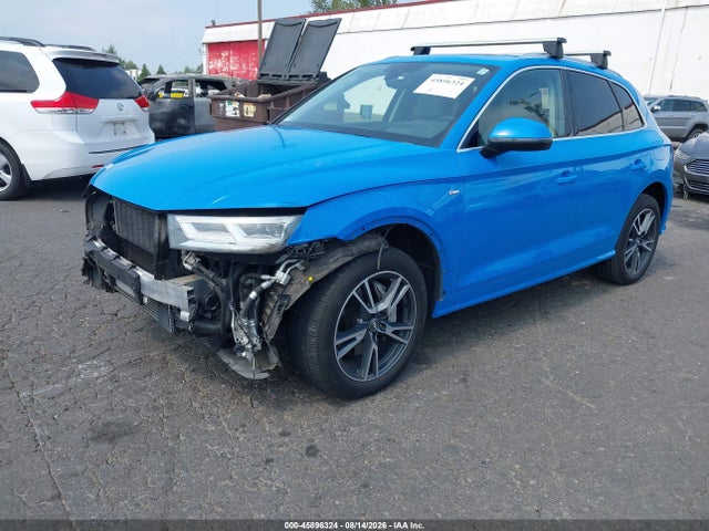 45896324 :رقم المزاد ، WA1F2AFY8L2045844 vin ، 2020 Audi Q5 Prestige 55 Tfsi E Quattro S Tronic مزاد بيع