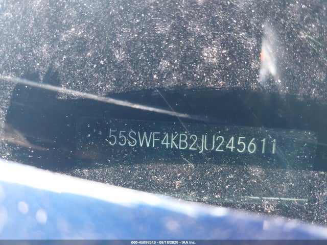 2018 Mercedes-benz C 300 4matic მანქანა იყიდება აუქციონზე, vin: 55SWF4KB2JU245611, აუქციონის ნომერი: 45896349
