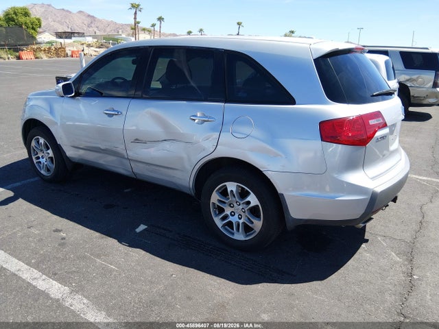 45896407 :رقم المزاد ، 2HNYD28378H508579 vin ، 2008 Acura Mdx Technology Package مزاد بيع