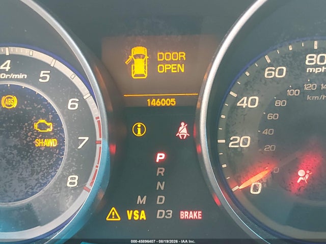 45896407 :رقم المزاد ، 2HNYD28378H508579 vin ، 2008 Acura Mdx Technology Package مزاد بيع