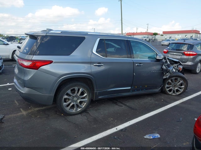 2018 Chevrolet Traverse Premier მანქანა იყიდება აუქციონზე, vin: 1GNEVJKW6JJ212032, აუქციონის ნომერი: 45896450
