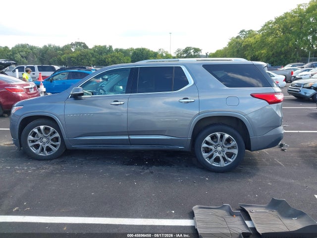 2018 Chevrolet Traverse Premier მანქანა იყიდება აუქციონზე, vin: 1GNEVJKW6JJ212032, აუქციონის ნომერი: 45896450