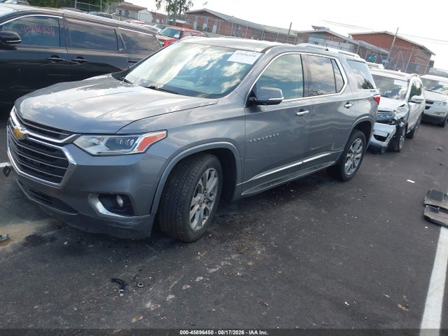 2018 Chevrolet Traverse Premier მანქანა იყიდება აუქციონზე, vin: 1GNEVJKW6JJ212032, აუქციონის ნომერი: 45896450