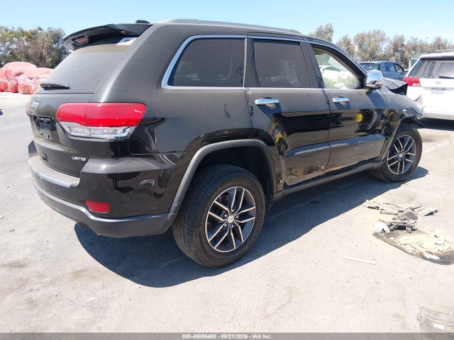 Aukcja sprzedaży 2018 Jeep Grand Cherokee Limited 4x2, vin: 1C4RJEBG4JC238770, numer aukcji: 45896480