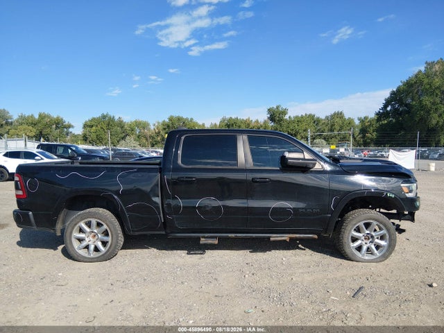 45896490 :رقم المزاد ، 1C6SRFRT2KN586230 vin ، 2019 Ram 1500 Laramie  4x4 6'4 Box مزاد بيع