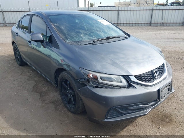 45896577 :رقم المزاد ، 19XFB2F59DE231141 vin ، 2013 Honda Civic Lx مزاد بيع