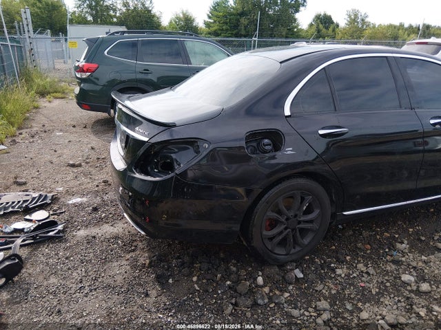 45896622 :رقم المزاد ، 55SWF4KB0HU219616 vin ، 2017 Mercedes-benz C 300 4matic مزاد بيع