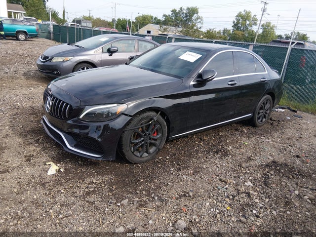 45896622 :رقم المزاد ، 55SWF4KB0HU219616 vin ، 2017 Mercedes-benz C 300 4matic مزاد بيع