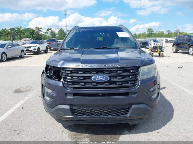 45896712 :رقم المزاد ، 1FM5K8GT2HGA95545 vin ، 2017 Ford Explorer Sport مزاد بيع