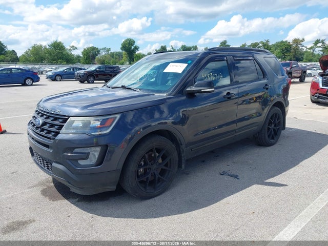 45896712 :رقم المزاد ، 1FM5K8GT2HGA95545 vin ، 2017 Ford Explorer Sport مزاد بيع