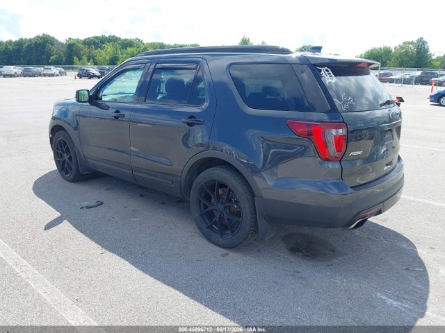 45896712 :رقم المزاد ، 1FM5K8GT2HGA95545 vin ، 2017 Ford Explorer Sport مزاد بيع