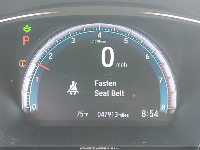 45896725 :رقم المزاد ، 2HGFC3B92GH354690 vin ، 2016 Honda Civic Touring مزاد بيع