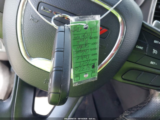 2022 Dodge Charger Gt Rwd მანქანა იყიდება აუქციონზე, vin: 2C3CDXHG8NH161537, აუქციონის ნომერი: 45896735