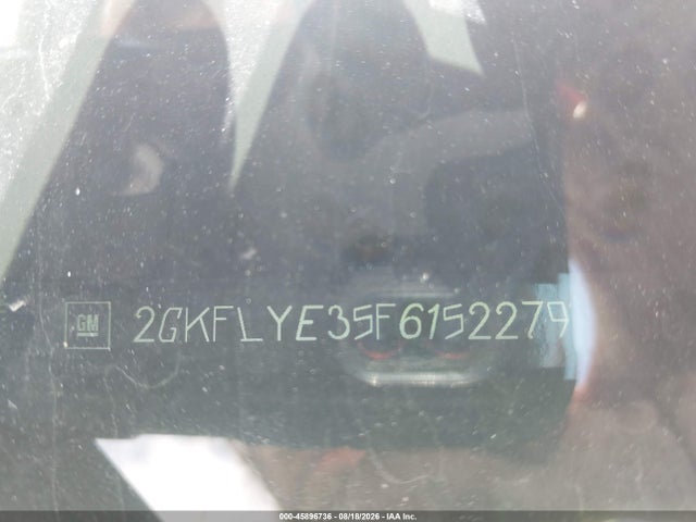 Продажа на аукционе авто 2015 Gmc Terrain Slt-2, vin: 2GKFLYE35F6152279, номер лота: 45896736
