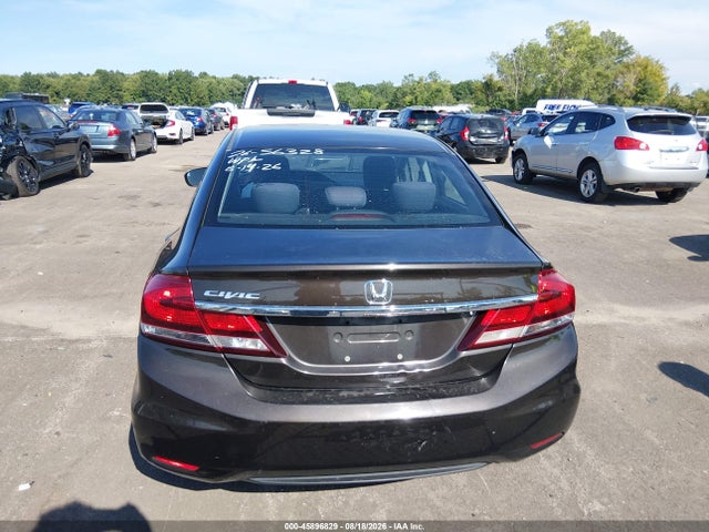 2014 Honda Civic Lx მანქანა იყიდება აუქციონზე, vin: 2HGFB2F5XEH542228, აუქციონის ნომერი: 45896829