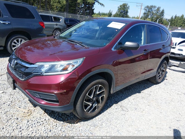 2016 Honda Cr-v Se მანქანა იყიდება აუქციონზე, vin: 2HKRM4H48GH607013, აუქციონის ნომერი: 45896851