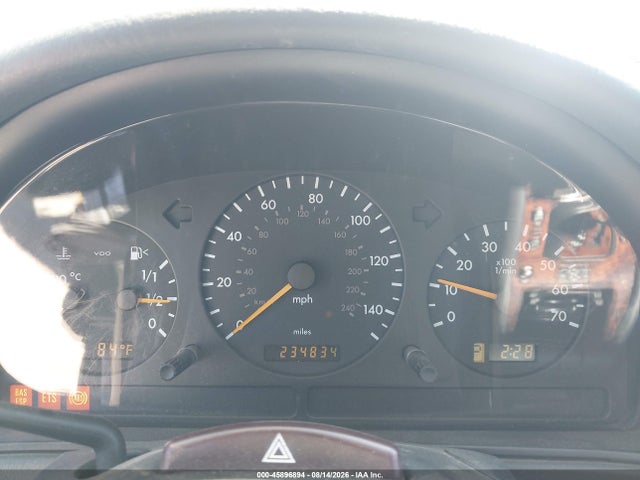 Продажа на аукционе авто 2002 Mercedes-benz Ml 320, vin: 4JGAB54E92A354299, номер лота: 45896894