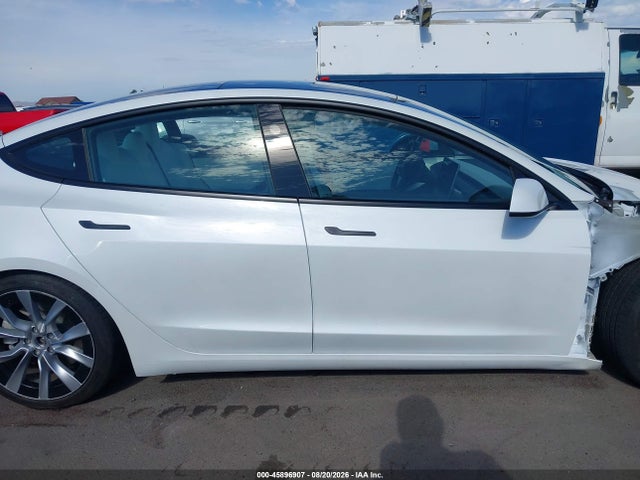 45896907 :رقم المزاد ، 5YJ3E1EB2SF952212 vin ، 2025 Tesla Model 3 Long Range All-wheel Drive مزاد بيع