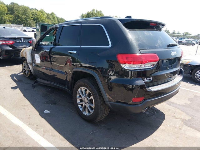 Продажа на аукционе авто 2015 Jeep Grand Cherokee Limited, vin: 1C4RJFBM4FC146318, номер лота: 45896909